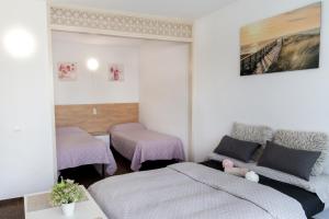 Cama o camas de una habitación en Anne