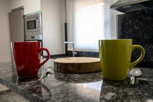 Coffee and tea making facilities at Alojamiento Turistico La Casa del tio Cesar