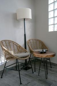 A seating area at Alojamiento Turistico La Casa del tio Cesar