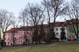 Budova, v ktorej sa apartmán nachádza