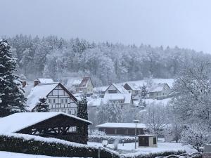 „Frische Quelle“ Jonsdorf v zimě