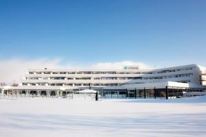 Strand Hotell Borgholm v zimě