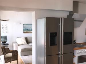 Kuchnia lub aneks kuchenny w obiekcie Ferienwohnung Töschling Wörthersee