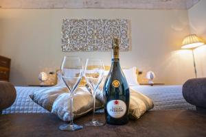 Nápoje v ubytování Perlage Suite Luxury B&B - Amazing view of Trulli