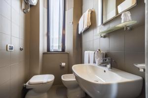 Koupelna v ubytování Hotel Est Piombino