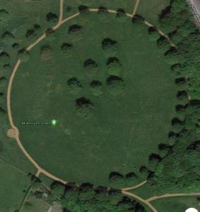 A bird's-eye view of Red Lion Accommodation 