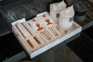 Příslušenství pro přípravu čaje a kávy v ubytování A.LIST HOTEL