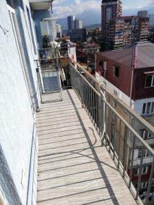 Balkon oz. terasa v nastanitvi Nana's Flats
