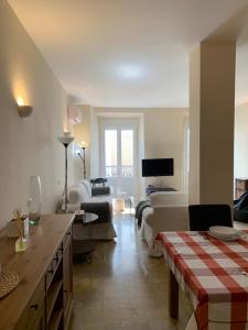 TV a/nebo společenská místnost v ubytování Apartamento Calle Nueva