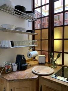 Kuchyň nebo kuchyňský kout v ubytování Apartamento Calle Nueva