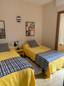 Postel nebo postele na pokoji v ubytování Apartamento Calle Nueva