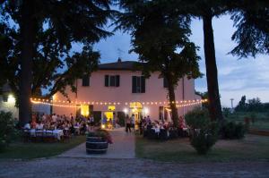 A garden outside Locanda Corte Roveri