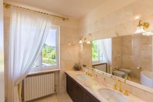 A bathroom at Villa La Quiete