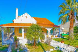 Zahrada ubytování Villa Eftihia