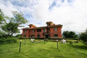 Aed väljaspool majutusasutust Planet Bhaktapur Hotel