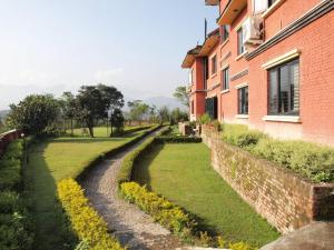 Aed väljaspool majutusasutust Planet Bhaktapur Hotel