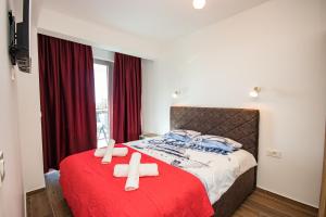 Cama o camas de una habitación en Celebrity Style Lux Apartment