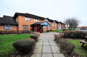 The building where the hotel is located 