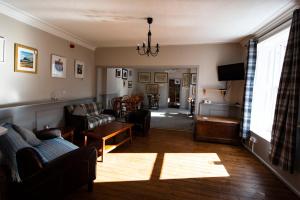 A seating area at The Kirkmichael Hotel