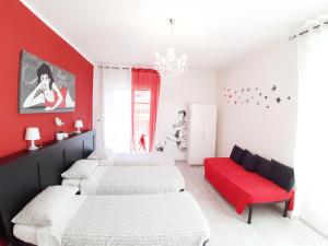 Postel nebo postele na pokoji v ubytování B&B Margot