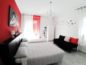 Postel nebo postele na pokoji v ubytování B&B Margot