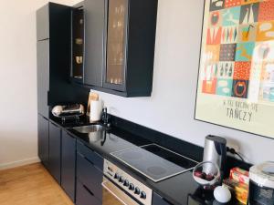 Kuchyňa alebo kuchynka v ubytovaní St. Florian Apartament
