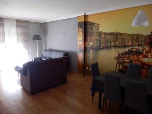 Χώρος καθιστικού στο SUNNSHINE