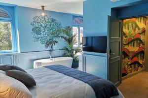 Postel nebo postele na pokoji v ubytování Bello!Lake Como Suites