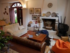 Posezení v ubytování Casa Dos Arrabidos