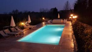 The swimming pool at or close to GARDAWORLD