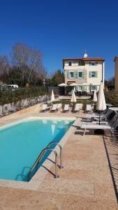 The swimming pool at or close to GARDAWORLD