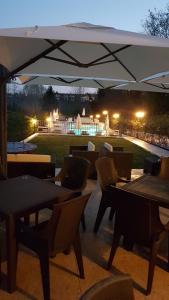 The swimming pool at or close to GARDAWORLD