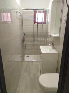 Koupelna v ubytování Apartman Goran