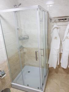 Koupelna v ubytování Park Hotel Kutaisi