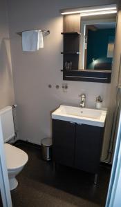 Koupelna v ubytování Hotell Gamla Staden