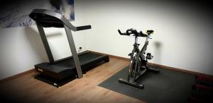 Fitness centrum a/nebo fitness zařízení v ubytování B&b Igea 50