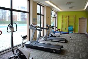 Fitness centar i/ili fitness sadržaji u objektu Apartament POLANKI