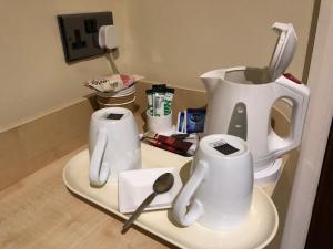 Coffee and tea-making facilities at Grove End 