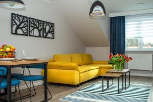 Posedenie v ubytovaní Apartamenty Leśna 1