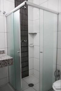 Koupelna v ubytování Hotel Cisne