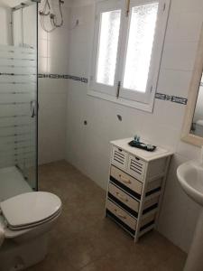 Ванная комната в Casa S Estany +5 фотографий