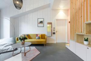 Posezení v ubytování L'Abeille - Boutique Apartments
