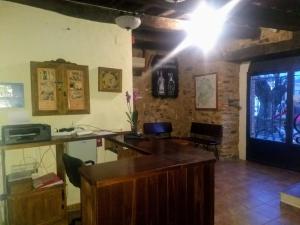Kuchyňa alebo kuchynka v ubytovaní Hotel Villa de Berzocana