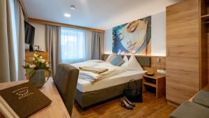 Voodi või voodid majutusasutuse Hotel Stiegler Bed & Breakfast toas
