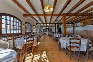 Restaurace v ubytování Hostal Alberana