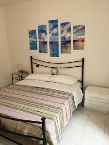 Postel nebo postele na pokoji v ubytování B&B "il Vicoletto"