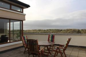 Balkón nebo terasa v ubytování The Beach House
