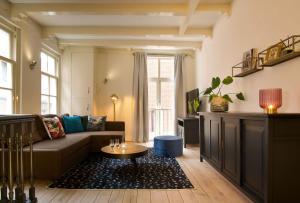 Istumisnurk majutusasutuses Haarlem Hotel Suites