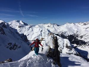 Alpenferienwohnung Strickner v zime