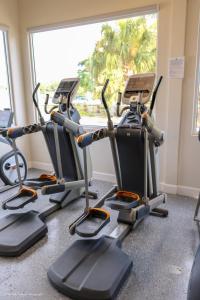 Fitness centrum a/nebo fitness zařízení v ubytování The Rivers Edge Motel